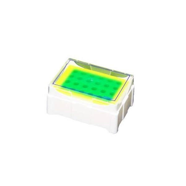 Scientific Specialties Iso-Freeze Micro-Tube Chiller, Green/Yellow 248012 - main